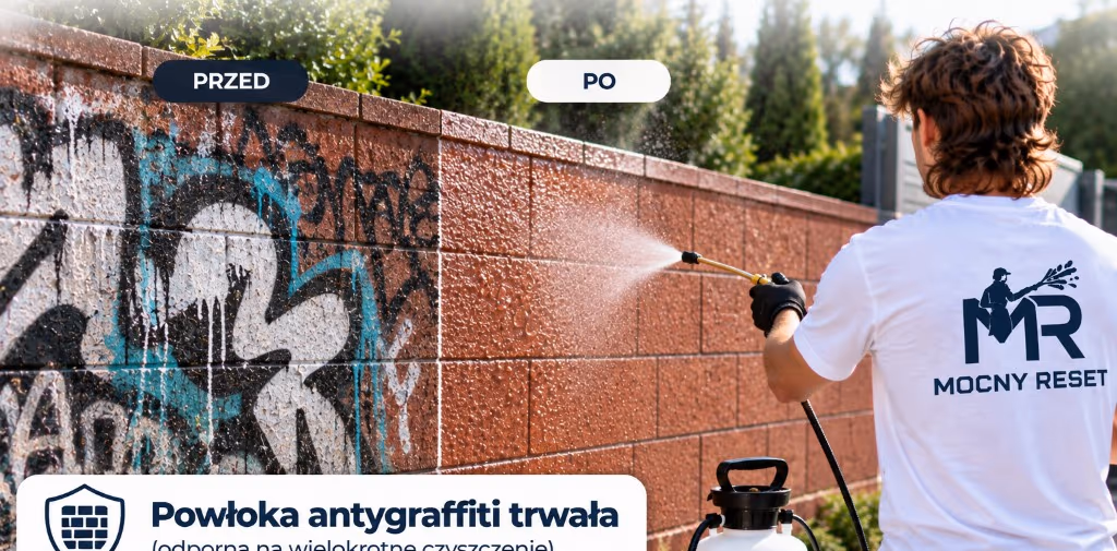 Powłoka antygraffiti trwała