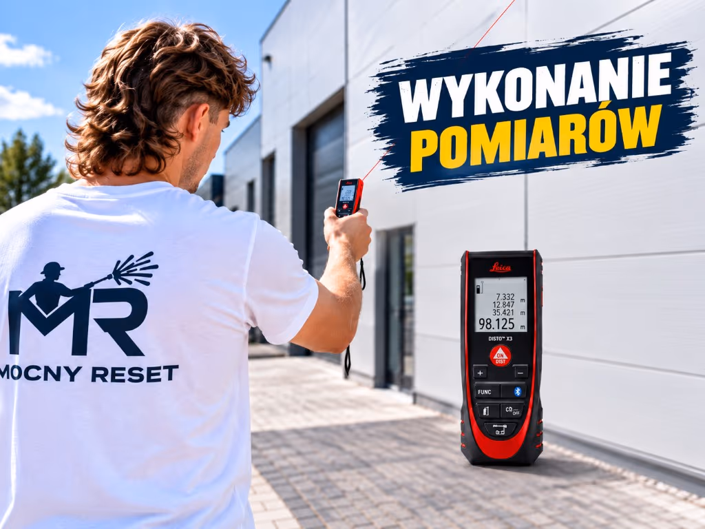 Pomiary inżynieryjne dalmierzem Leica Disto