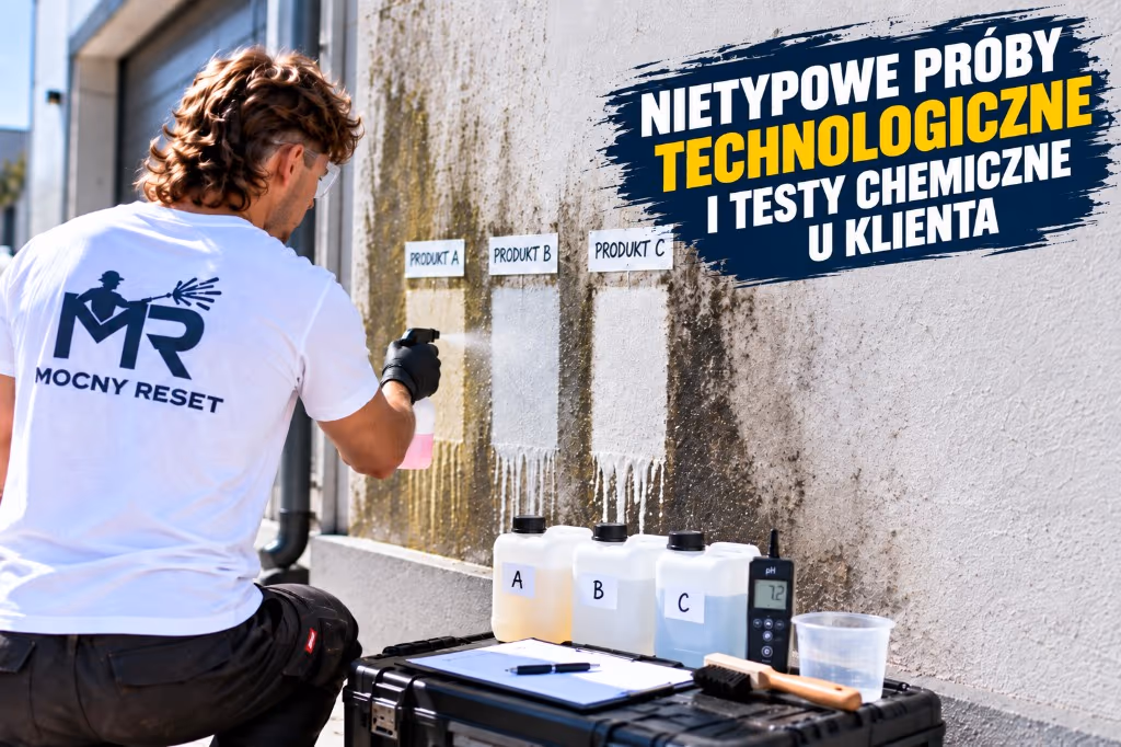 Nietypowe próby technologiczne i testy chemiczne u klienta